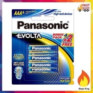 Original Panasonic Evolta AAA6 Battery 1.5V LR03EG/6B2F