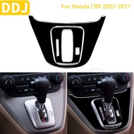 For Honda CRV 2007-2011 Accessories Car Plastic Black Interior Automatic Gear Shifting Panel Trim St