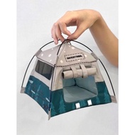 Ready Stock COD | Original Mini Tent Bird Nest for Parrots, 4-Season Cozy Sleep Haven