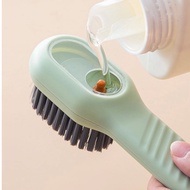 Fast send Abbott Shoe cleaning brush multifunctional push-type liquid-added shoe brush