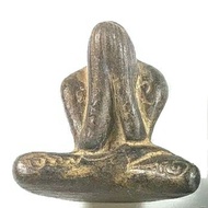 BLACK MAGIC PHRA PIDTA TOK RAJA LP KRON POWER PROTECT RARE OLD THAI BUDDHA AMULET PENDANT MAGIC ANCIENT IDOL