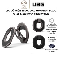 UAG Monarch Mag2 Dual Magnetic Ring Stand, 360 Rotation, Uses Double-Sided Magnets