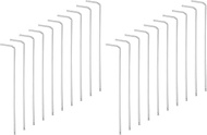 QUARKZMAN Pack of 20 Ball Head Allen Key 3/32 Inch L Shape Long Arm Hex Key Made of Chrome Vanadium 