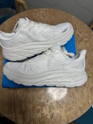 👟全新 HOKA ONE ONE Clifton 8 白色跑步鞋｜百搭神鞋 日常穿搭零難度