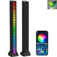 LAMPU LED RGB Bar Strip Sound Rhythm Light USB 32 LED