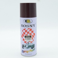 สีสเปรย์ แดง PAS RED No.29 BOSNY Spray Paint  300g  B100#29