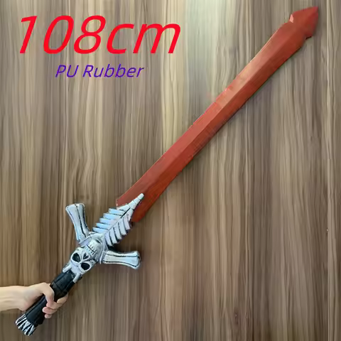 Game DMC Dante Rebellion Sword Awakening Magic Red Blade Sword Weapon Skeleton Sword 1:1 Cosplay Mod