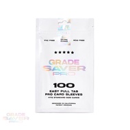 Grade Saver Pro Pro Card Sleeves with Easy Pull Tab 100 Count