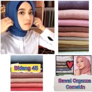 Bawal Organza - Bawal Premium - Bawal Organza Cornskin / Bawal Pengantin