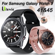 For Samsung galaxy watch 3 41mm 45mm Smart Watch 20mm watch strap Silicone Watchbands 22mm watch ban
