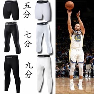 tracksuit man tracksuit Skinny Trousers Cropped Five Points Men's Fitness Clothes High Elastic Quick