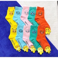 Korean Socks • Pokemon Socks for Adult & Kids Size • Iconic Socks • [E1]