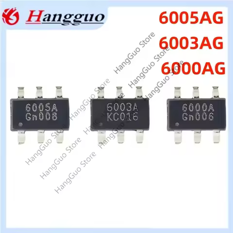 10pcs/Lot Brand new original 6005A 6003A 6000A PF6005AG PF6003AG PF6000AG SOT23-6 Power management I