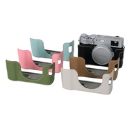 PU Leather Half Camera Case Retro style for Fujifilm  X100VI X100VI X100VI X100VI6Camera Bag