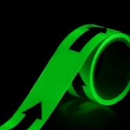 GLOW IN THE DARK TAPE STICKER - GLOW TAPE PHOSPHORUS ARROW STICKER 5 Cmx15M