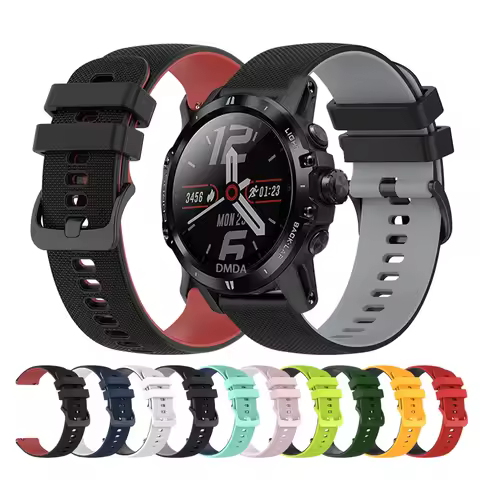 20mm 22mm Watch Band For COROS APEX 2/APEX 42mm 46mm Silicone Strap For COROS PACE 3 2/APEX PRO/2Pro