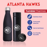 TERMOS ATLANTA HAWKS - CUSTOM THERMOS TUMBLER WITH ATLANTA HAWKS LOGO DESIGN