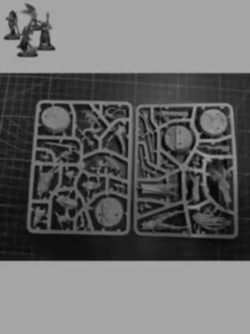In sprues unpainted models NO. J1Q8D4M6C3 resin recast