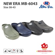 Sepatu New Era MB 6043 Slip on Hitam Navy Abu Hijau Anti Slip & Anti Air Ringan Lokal