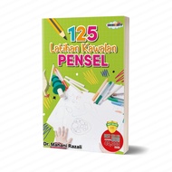 (Hot Seller) Buku 125 Latihan Kawalan Pensel-Buku Belajar Menulis-Buku Pratulis-Prasekolah-Tadika-Mo