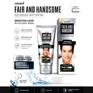 Emami Fair & Handsome Whitening Cream + Smart & Handsome Face Wash Set for Men