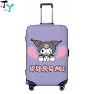 KUROMI Luggage Cover SANRIO Elastic Washable Suitcase Protector Anti-scratch Suitcase cover Fits 18-32 Inch Luggage