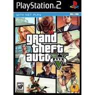 แผ่นเกมส์ GTA V PS2 Playstation2 คุณภาพสูง ราคาถูก