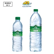 [Bundle of 2] Ice Mountain Mineral Water (600ml / 1.5L)