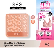 sasi ศศิ เกิร์ล แคน บี ยูนีค อายแชโดว์ พาเลท sasi Girls Can Be Unique Eyeshadow palette 4g