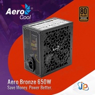 Aerocool Aero Bronze 550W ATX 3.1 PSU - Power Supply 550 Watt 80+ Bronze