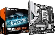 GIGABYTE B840M Eagle WIFI6 AMD Socket AM5, M-ATX, DDR5, 2X M.2, PCIe 4.0, USB 3.2 Gen 1, WIFI6, 2.5G