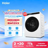 [FREE SHIPPING /READY STOCK] Haier 2-in-1 Inverter Washer Dryer (11kg + 7kg) /Mesin Basuh / 洗衣机/ 干衣机