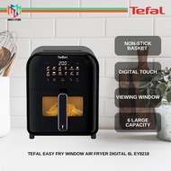 Tefal EY8218 Digital Air Fryer 6L Capacity Digital Touch With Non-Stick Basket EY8218 Penggoreng Uda