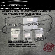 TOYOTA HILUX 2.4 GUN125, FORTUNER 2.4 GUN156 VALVE COVER GASKET SET 1GD-FTV, 2GD-FTV
