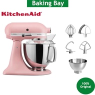 KitchenAid 4.8L Artisan Tilt-Head Stand Mixer 5KSM175PSB Flex Edge Beater 3L Stainless Steel Kitchen