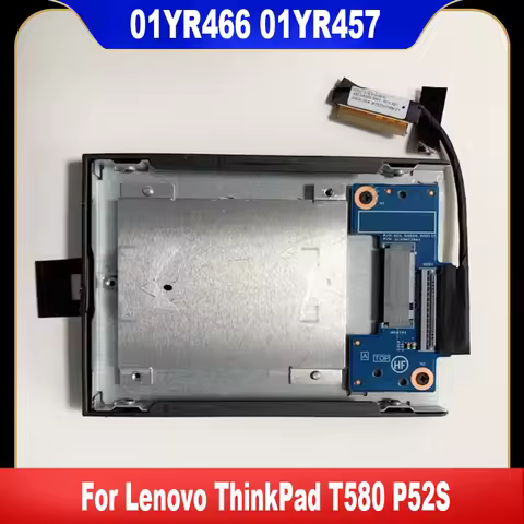 Original 01YR466 01YR457 HDD Bracket With Cable Set For Lenovo ThinkPad T580 P52S SSD NVMe M.2 Adapt