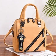 tas selempang wanita import hongkong sling bag import tas selempang - yellow