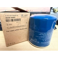 [ READY STOCK ] 100% ORIGINAL (HYUNDAI KIA) OIL FILTER KIA SORENTO / STAREX >> 26330 4X000 / 26330 4