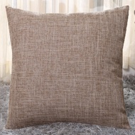 45x45 50x50 55x55 cm Sarung Bantal Persegi Besar Polos untuk Sofa Sarung Bantal Pinggang Hiasan Ruma