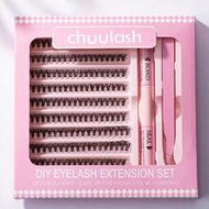 30/40/50D/60/80/100D/W02/J04/BX-23/YM/S07/YW/YUWEI 8-16มม. D Curl Lash Extension Kit พร้อมกาว Lash B