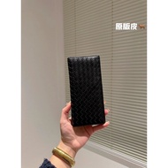 Bottega Veneta (Bottega Veneta) BV Wallet Couple Style Genuine Leather Braided Wallet Bag Cowhide Lo