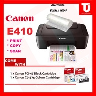 [💥READY STOCK💥LIMITED ALLOCATION💥] Inkjet Printer Canon Pixma E410 Ink Efficient 3 in 1Print, Scan &amp; Copy