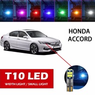 【1PC】Honda Accord  Honda shuttle 2019 T10/W5W LED Bulb Dome Light, Small Headlight, Car Boot Button Headlamp Small Bubble Car