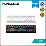 MONSGEEK FUN68 Mechanical Keyboard Magnetic Axis Three-Mode RT0.01ARGB