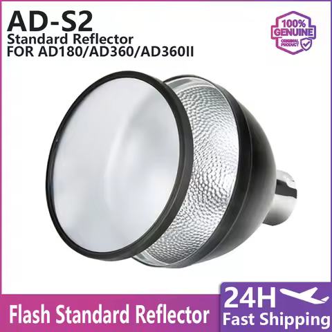 AD-S2 Standard Reflector With Soft Diffuser Flash Light Shaping Accessory For AD200 AD360 AD200Pro