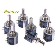[Honour-t] 1pc 534-1-1 Spectorl Precision Coil Wire Wound Potentiometer 534 2w 100R 200R 500R 1K 2K 