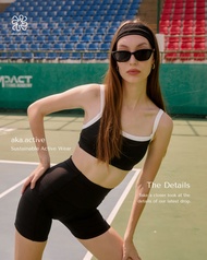 LIMITED- aka.active- Eco.friendly สปอร์ตบราผ้ารักษ์โลก รุ่น Tokyo Black