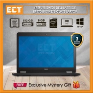 [Clearance] (Refurbished) Dell Latitude E7470 Business Class Laptop (i7-6600U 3.40Ghz,512GB SSD,8GB,