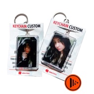 Gantungan Kunci Custom Foto Gantungan Kunci Akrilik Custom Keychain Custom