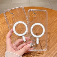 For Samsung Galaxy A17 A07 A56 A36 A26 A16 A06 A55 A35 A25 A15 A05s A54 Crystal Clear Hard Acrylic W